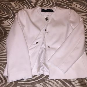 Zara White blazer